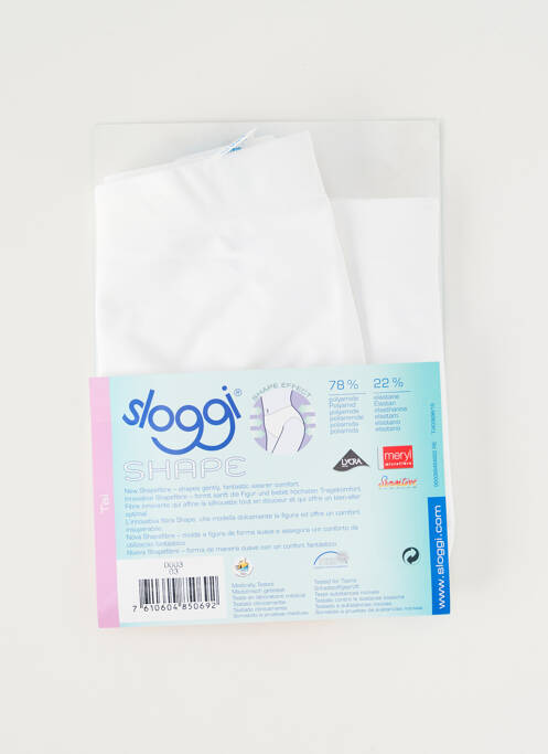 Culotte blanc SLOGGI femme
