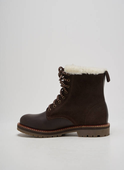 Bottines/Boots marron HOOPER SHOES pour femme