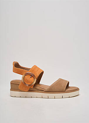 Sandales/nu pieds type de semelle amortissante talon de 4 à 6cm orange TAMARIS femme