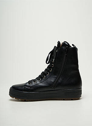 Bottines/boots fourrée talon plat jusqu'à 3cm noir RIEKER femme
