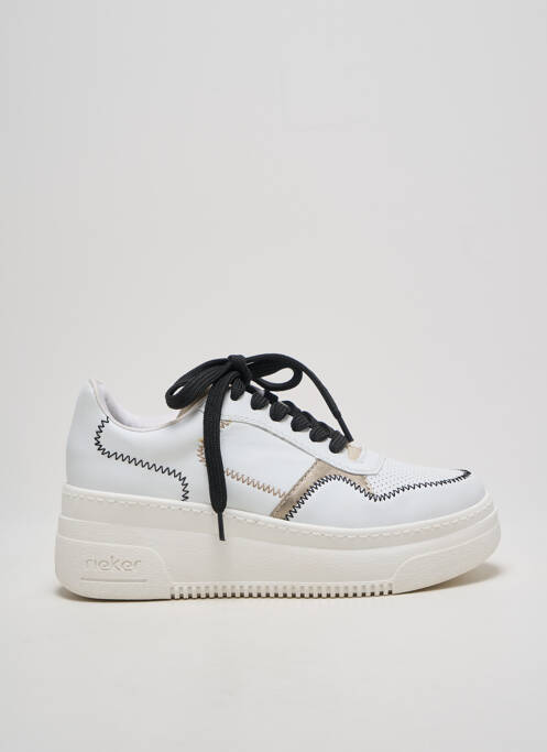 Baskets blanc RIEKER pour femme