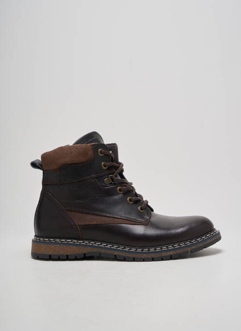Bottines/Boots marron fonce ARID pour homme