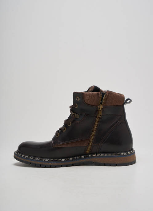 Bottines/Boots marron fonce ARID pour homme