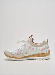 Baskets blanc RIEKER pour femme seconde vue