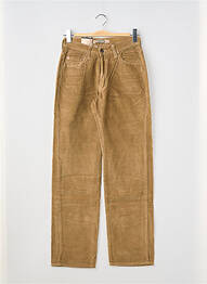 Pantalon droit stretch taille normale marron JOST femme