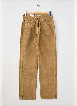 Pantalon droit stretch taille normale marron JOST femme