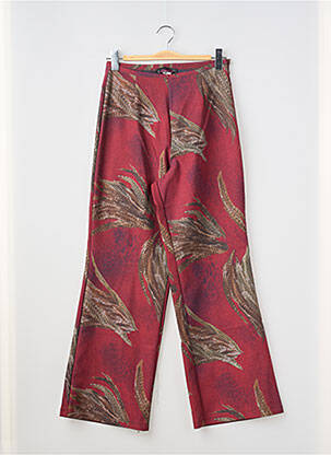 Jean coupe flare stretch rouge GIANI FORTE femme