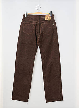 Pantalon droit stretch taille normale marron JOST femme