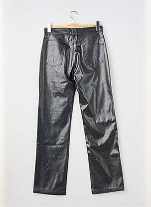 Pantalon droit taille haute taille haute noir EXIT femme