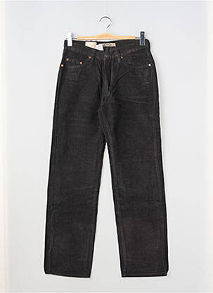 Pantalon droit stretch taille normale noir JOST femme