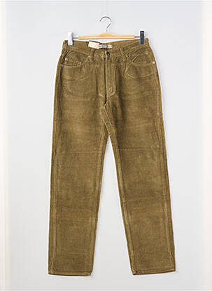 Pantalon droit stretch taille normale vert JOST femme