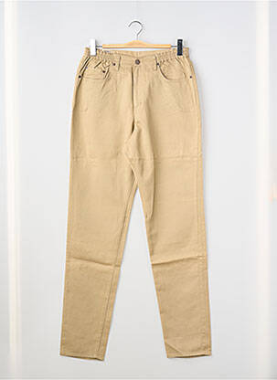 Jeans coupe slim taille normale taille normale beige JOST femme