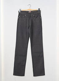 Jeans coupe droite taille haute taille haute noir GALLICE femme
