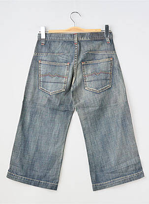 Pantacourt délavé taille ajustable bleu CKS fille