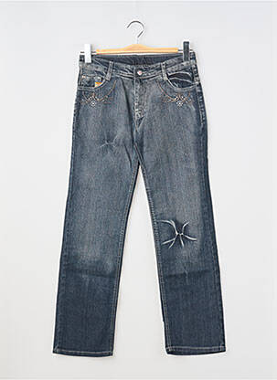 Jeans coupe droite bleu MOD.W.L femme