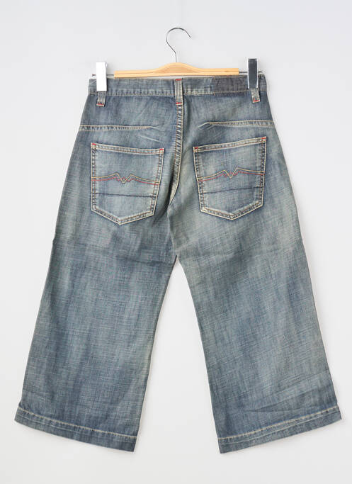 Pantacourt délavé taille ajustable bleu CKS fille
