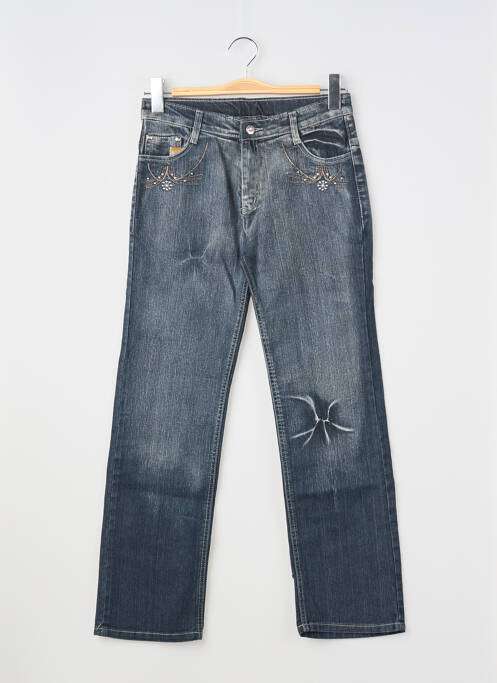 Jeans coupe droite bleu MOD.W.L femme