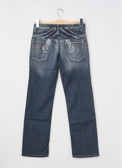 Jeans coupe droite bleu MOD.W.L femme