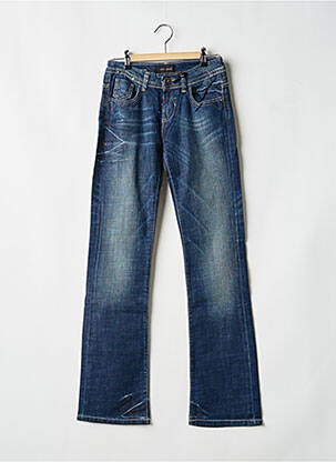 Jeans coupe droite stretch taille normale bleu CARS JEANS femme