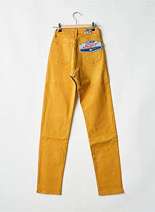 Jeans coupe slim stretch taille normale jaune JOST femme