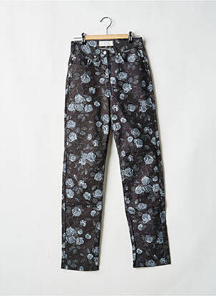 Pantalon slim stretch taille normale noir JOST femme