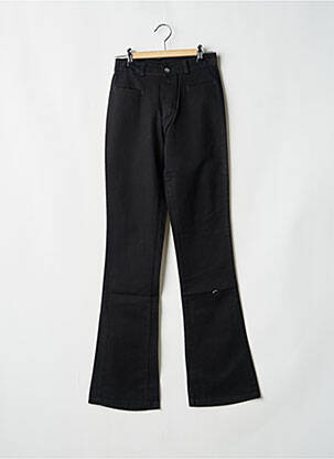 Pantalon flare stretch taille normale noir GALLICE femme