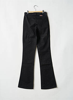 Pantalon flare stretch taille normale noir GALLICE femme