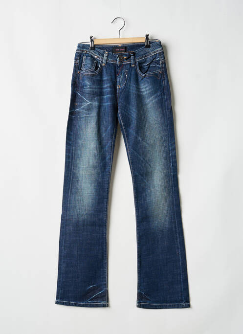 Jeans coupe droite bleu CARS JEANS femme