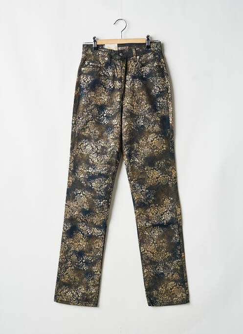 Jeans coupe slim vert REDMAN femme