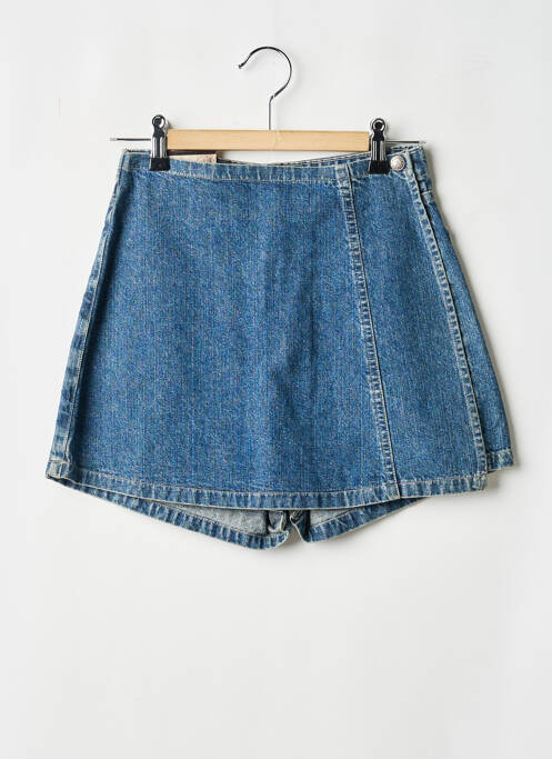 Jupe short taille normale bleu JOST femme