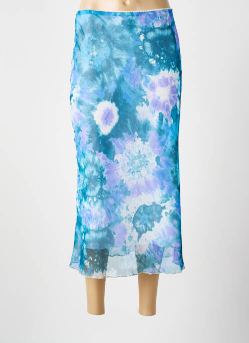 Jupe longue bleu BEVERLY femme