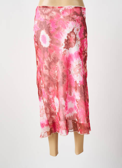 Jupe longue rose BEVERLY femme