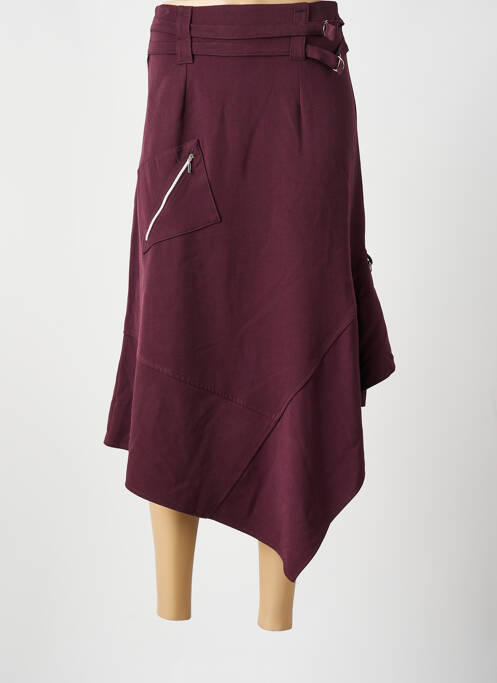 Jupe longue rouge BEVERLY femme