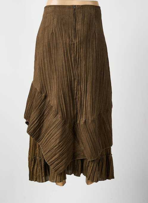 Jupe longue vert BEVERLY femme