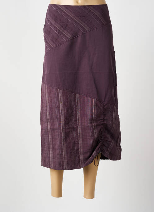 Jupe longue violet LA BANDE A NANA femme