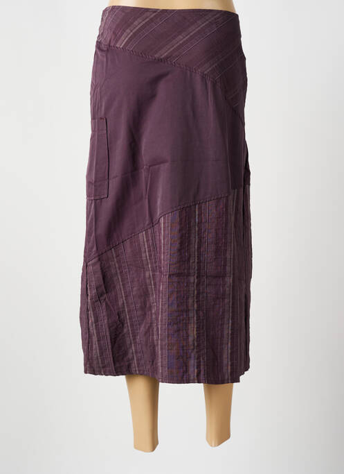 Jupe longue violet LA BANDE A NANA femme