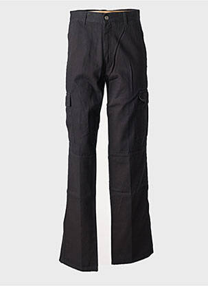 Pantalon cargo taille haute taille haute noir REDMAN femme