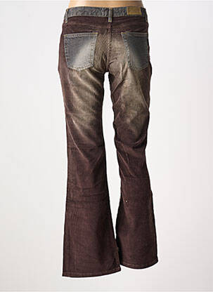 Jean coupe flare stretch taille normale gris GILÏANO femme
