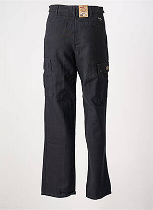 Pantalon cargo coupe droite taille haute noir REDMAN homme