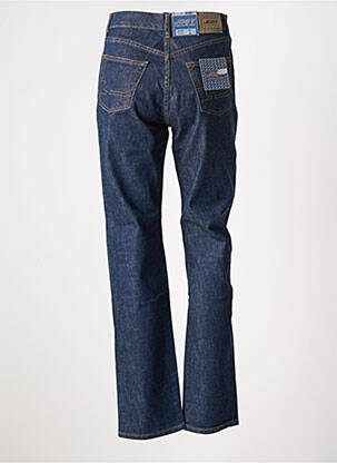 Jeans coupe slim tissage brut taille normale bleu JOST femme