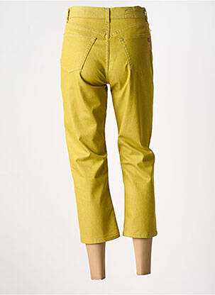 Jeans coupe slim stretch taille normale vert JOST femme