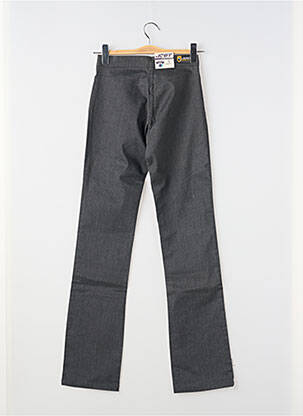 Jeans coupe droite taille haute taille haute gris JOST femme