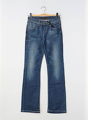 Jeans coupe droite stretch taille basse bleu CARS JEANS femme