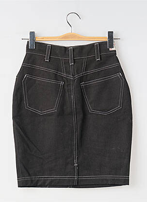 Jupe courte coupe droite noir NICE WEAR femme