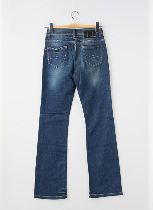 Jeans coupe droite stretch taille basse bleu CARS JEANS femme