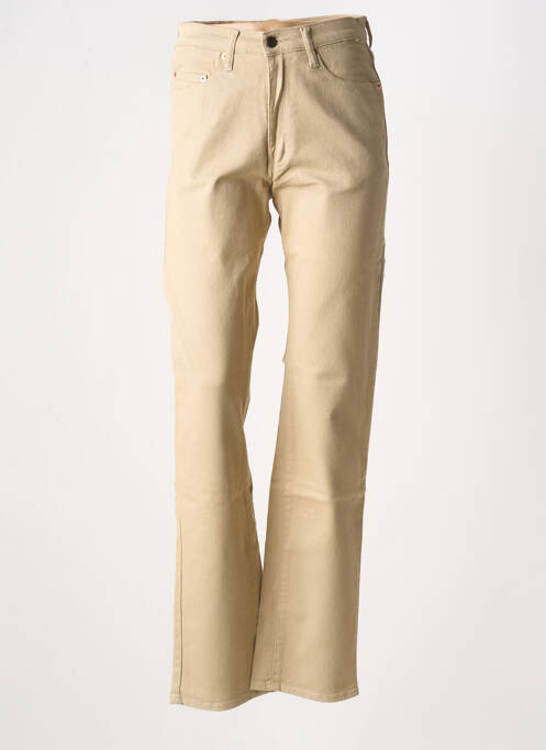 Jeans coupe droite beige JOST femme