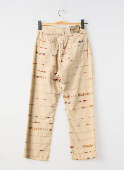 Jeans coupe droite beige JOST femme