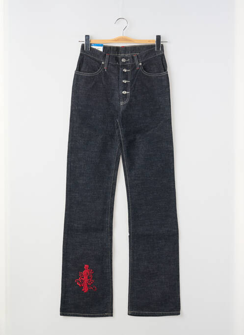 Jeans coupe droite noir REDMAN femme