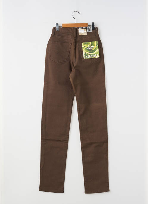 Jeans coupe slim marron JOST femme