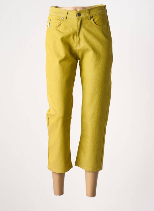 Jeans coupe slim vert JOST femme